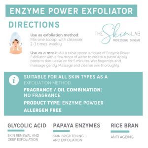 The Skin Lab Enzyme Power Exfoliator (120g)