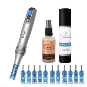 Dr Pen M8S, Botox Peptide & Collagen Serums with Needle Cartridges