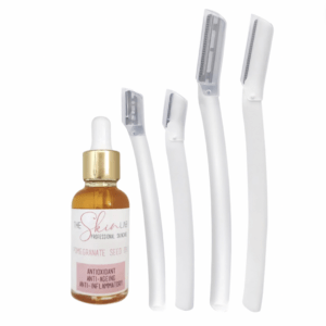 Dermaplaning Blades & Pomegranate Oil (30ml)