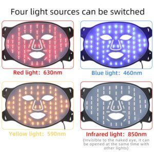 4 in 1 Photon Skin Rejuvenation Silicone LED Light Therapy Mask