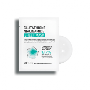 APLB Glutathione Niacinamide Sheet Mask (25ml)