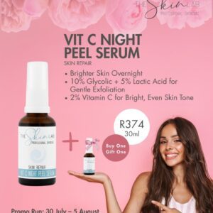 The Skin Lab Vit C Night Peel Serum (Two for One)