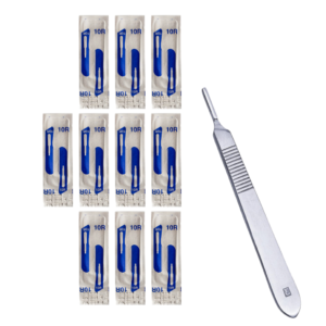 Swann-Morton No 10R Dermaplaning Blades & No 3 Handle