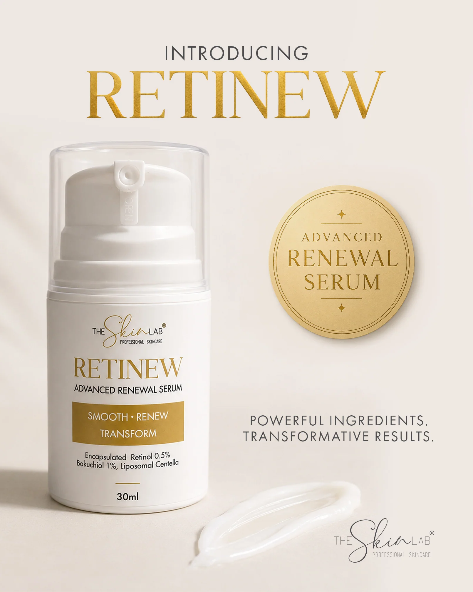 The Skin Lab Retinew Advanced Renewal Serum (30ml)