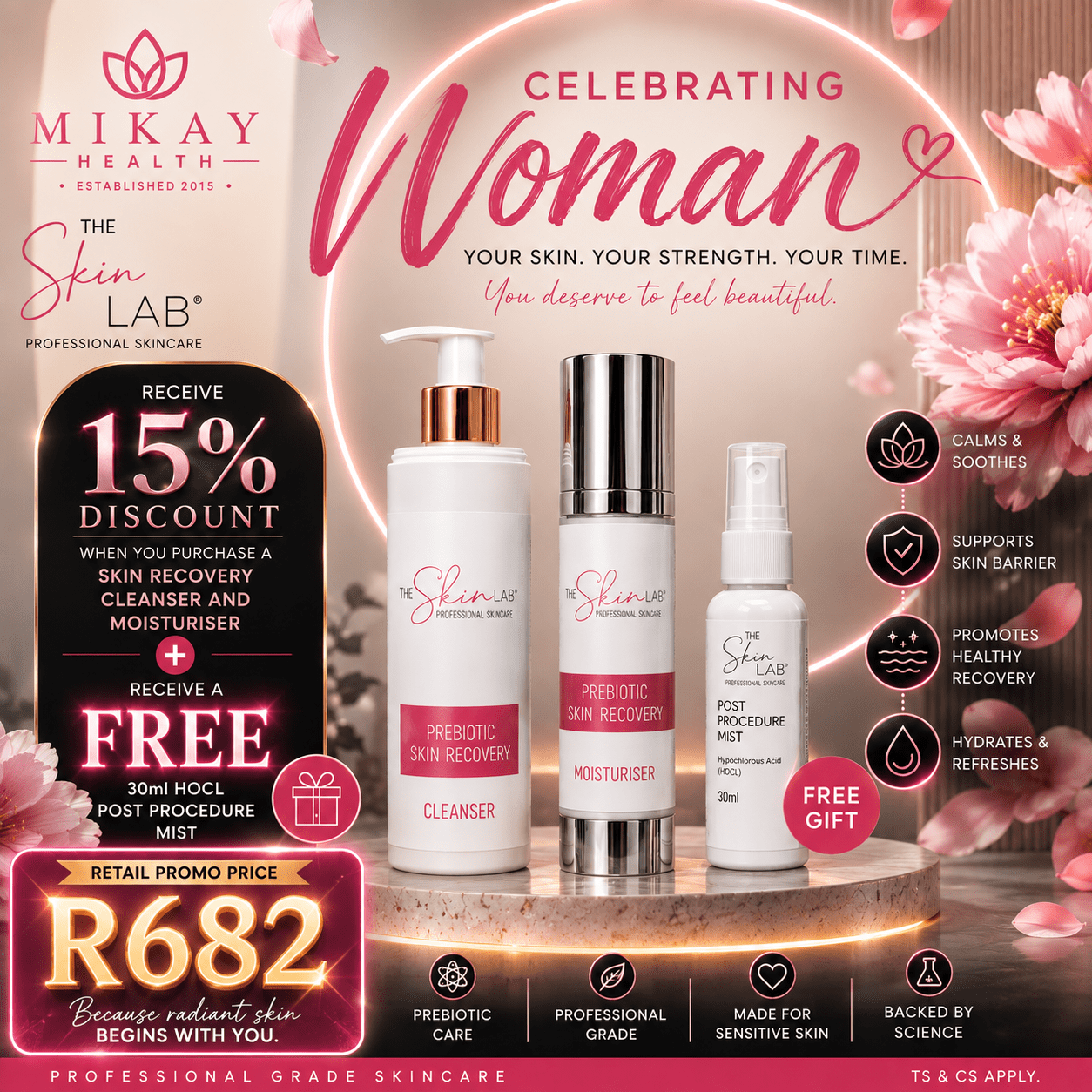 The Skin Lab Women's Month Skin Recovery Promo