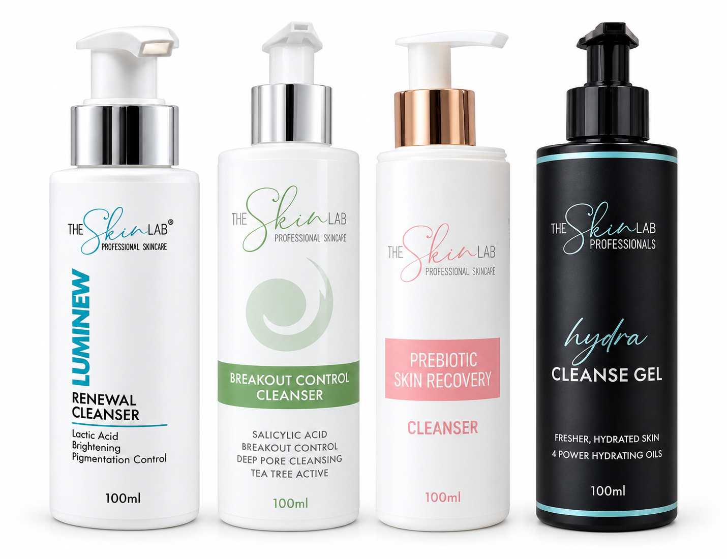 The Skin Lab Travel Size Cleansers (100ml)